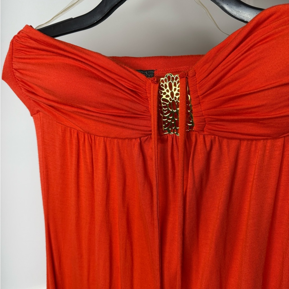 Vibrant Orange Dress